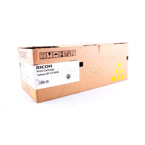 Ricoh SP C310HE Orijinal Sarı Toner (SP C 231-232-242-311-312-320) (6.6k)