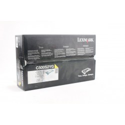 Lexmark C500-502 Orijinal Sarı Toner (1.5k)
