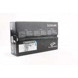 Lexmark C500-502 Orijinal Mavi Toner (1.5k)