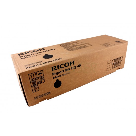 Ricoh HQ 40 Orijinal Mürekkep (817225-893188) Ricoh HQ 40 Orijinal Mürekkep (817225-893188)